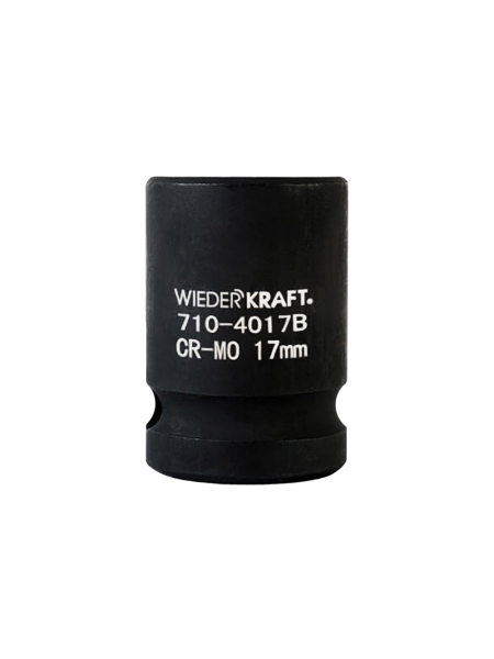 Головка торцевая ударная 6-гранная (17 мм; 1/2DR) WIEDERKRAFT WDK-710-4017
