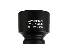Головка торцевая ударная 6-гранная (32 мм; 1/2DR) WIEDERKRAFT WDK-710-4032