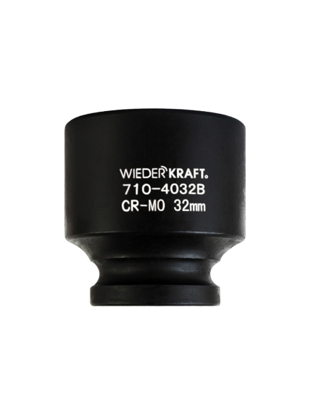 Головка торцевая ударная 6-гранная (32 мм; 1/2DR) WIEDERKRAFT WDK-710-4032