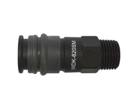 Композитное быстроразъёмное соединение (рапид- 1/4"М) WIEDERKRAFT WDK-820SM