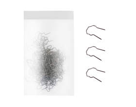 Скобы для ремонта пластиковых деталей (0.8 мм,100 шт.) WIEDERKRAFT WDK-620120-1