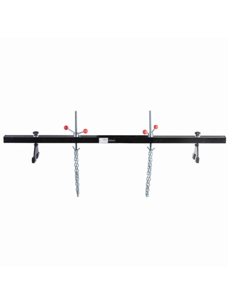 Траверса удлиненная для вывешивания двигателя WIEDERKRAFT г/п 600 кг, 2 подъемных винта с цепями WDK-83105L