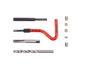 Набор для восстановления резьбы WIEDERKRAFT M8x1.25, 16 предметов WDK-ST8125