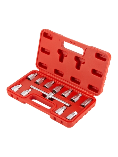 Набор для откручивания масляных пробок WIEDERKRAFT 12 предметов WDK-2141201