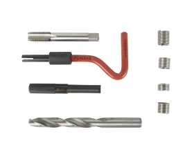 Набор для восстановления резьбы WIEDERKRAFT M14x1,5, 16 предметов WDK-ST1415