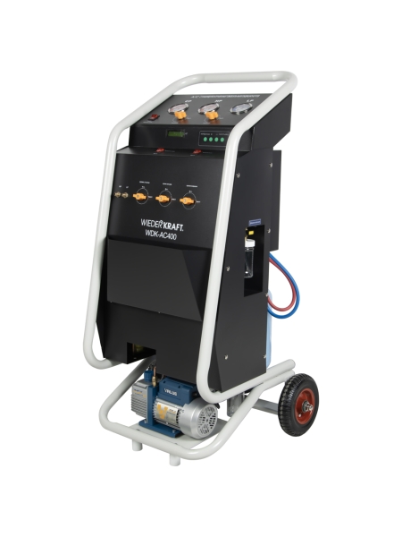 Установка для заправки автомобильных кондиционеров WIEDERKRAFT ручная WDK-AC400
