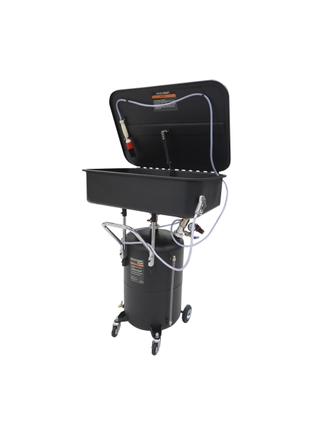 Установка для мойки деталей WIEDERKRAFT компрессионная с ванной 65л WDK-82079