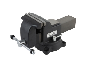 Профессиональные слесарные тиски WIEDERKRAFT поворотные, с наковальней, 150 мм WDK-BV150