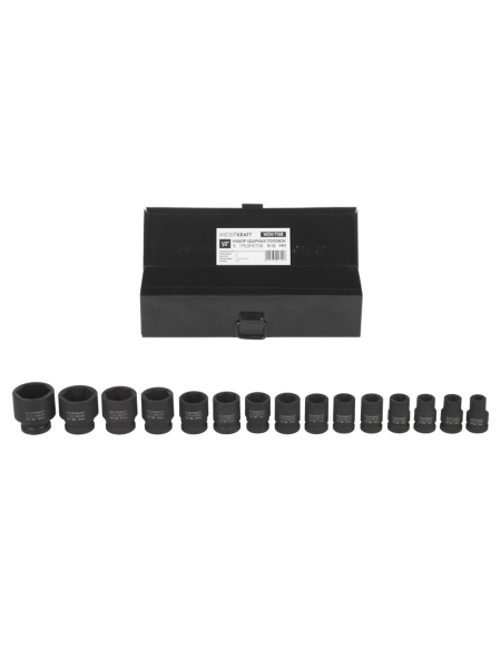 Набор ударных головок (15 пр, 1/2", 10-32 мм) WIEDERKRAFT WDK-710B