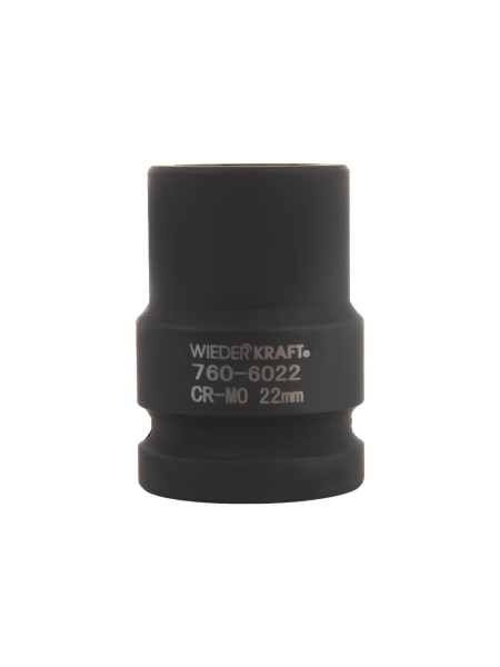 Головка ударная 6-гранная (22 мм; 3/4) WIEDERKRAFT WDK-760-6022
