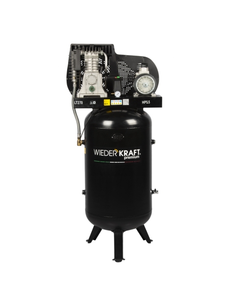 Воздушный вертикальный компрессор 270л 606л/мин WIEDERKRAFT WDK-92760