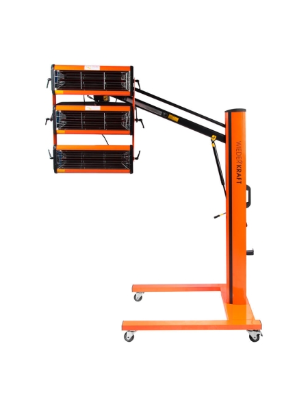 Трехкассетная сушка мобильная ИК WIEDERKRAFT WDK-3AT