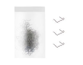 Скобы для ремонта пластиковых деталей (0.8 мм, 100 шт.) WIEDERKRAFT WDK-620120-3