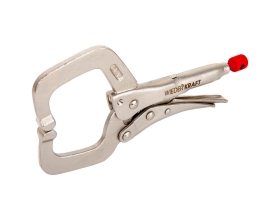 Зажимные  клещи WIEDERKRAFT регулируемые с закругленными губками WDK-65052