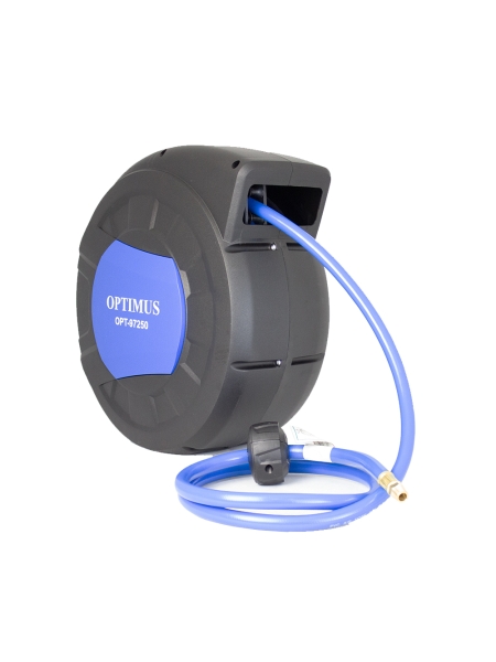 Пневматический армированный шланг на катушке OPT-97250