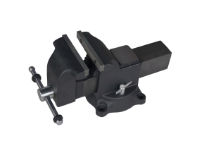 Профессиональные слесарные тиски WIEDERKRAFT поворотные, с наковальней, 200 мм WDK-BV200