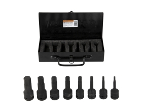 Набор ударных головок 6-гранных (8 шт; 1/2") WIEDERKRAFT WDK-705H