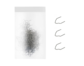 Скобы с внешним углом для ремонта пластиковых деталей (0.8 мм, 100 шт.) WIEDERKRAFT WDK-65083