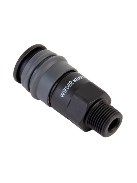 Композитное быстроразъёмное соединение (рапид- 3/8"М) WIEDERKRAFT WDK-830SM