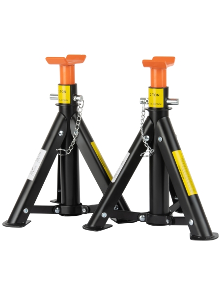 Страховочная опора под автомобиль складная WIEDERKRAFT 2 тонны, комплект 2 шт WDK-84204