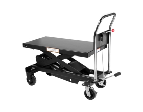 Платформенная тележка с подъемным столом WIEDERKRAFT г/п 750кг WDK-84075