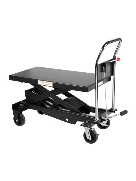 Платформенная тележка с подъемным столом WIEDERKRAFT г/п 750кг WDK-84075