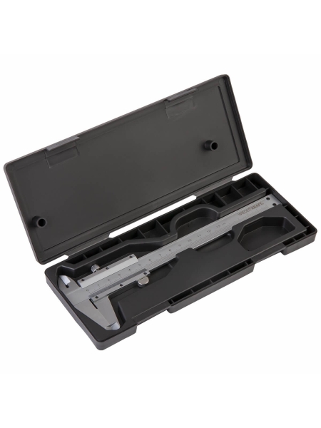 Штангенциркуль WIEDERKRAFT нониусный, 125 мм, 0.05 мм, тип I, ГОСТ 166-89, со сборной рамкой WDK-MC12505