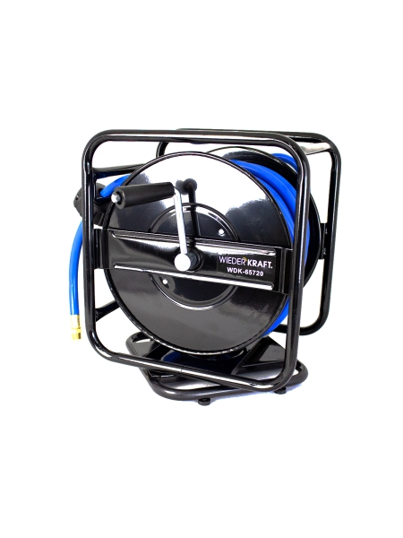 Катушка ручная с пневмошлангом (10х14 мм; 20 м) WIEDERKRAFT WDK-65720