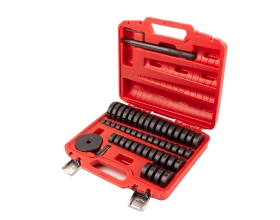 Набор оправок для выпрессовки/запрессовки подшипников и РМИ WIEDERKRAFT 18-74 мм WDK-214910