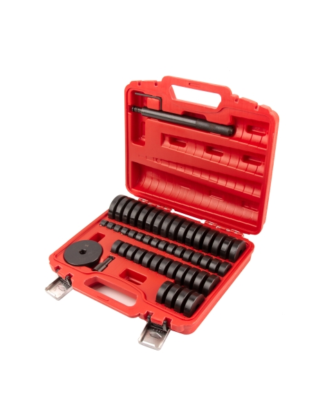 Набор оправок для выпрессовки/запрессовки подшипников и РМИ WIEDERKRAFT 18-74 мм WDK-214910