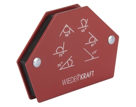 Магнит сварочный 30, 45, 60, 70, 90, 135 градусов, 25Lbs WIEDERKRAFT WDK-65025