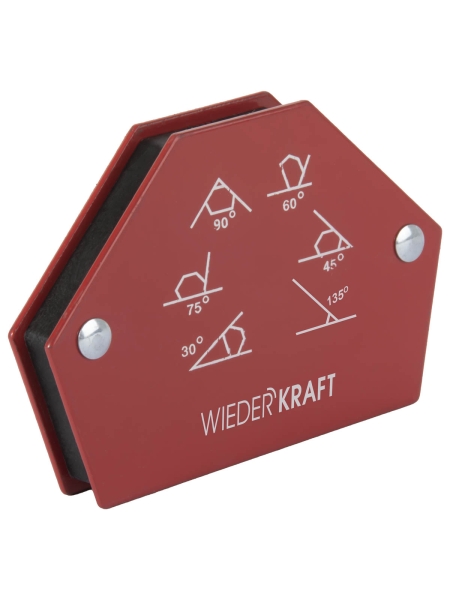Магнит сварочный 30, 45, 60, 70, 90, 135 градусов, 25Lbs WIEDERKRAFT WDK-65025