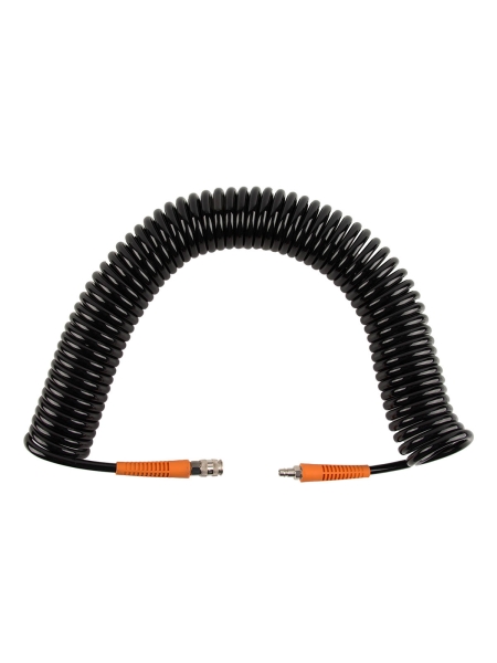 Шланг пневматический спиральный (8х12 мм; 15 м) WIEDERKRAFT WDK-65715