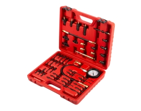 Компрессометр в наборе для дизельных и бензиновых ДВС WIEDERKRAFT WDK-214306D