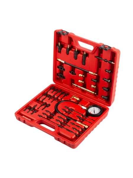 Компрессометр в наборе для дизельных и бензиновых ДВС WIEDERKRAFT WDK-214306D