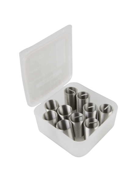 Резьбовые вставки WIEDERKRAFT M14x1,25, 2,5d, 10 предметов WDK-IN14122