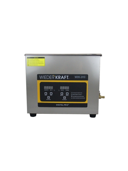 Ультразвуковая мойка с подогревом WIEDERKRAFT 10 литров WDK-3110