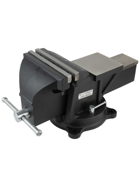 Профессиональные слесарные тиски WIEDERKRAFT поворотные, с наковальней, 250 мм WDK-BV250