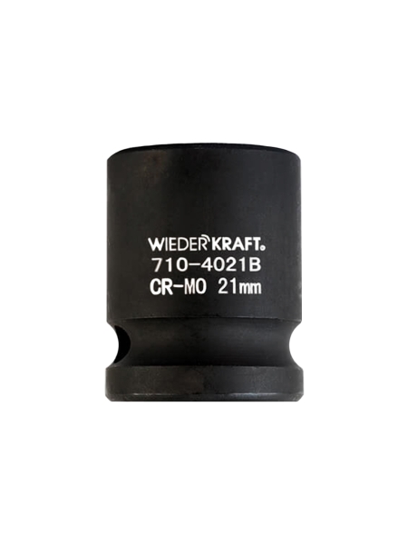 Головка торцевая ударная 6-гранная (21 мм; 1/2DR) WIEDERKRAFT WDK-710-4021