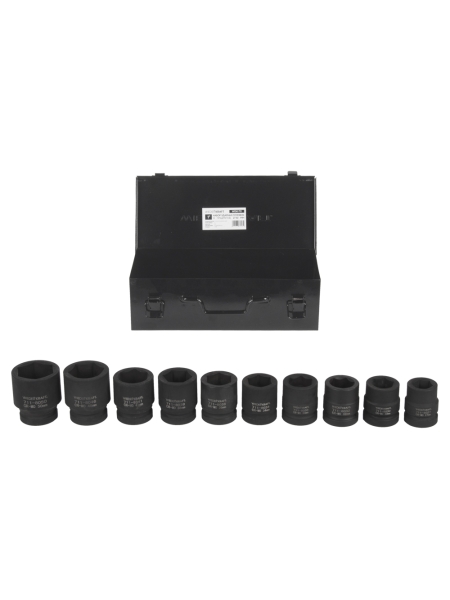 Набор головок ударных (27-50 мм; 1"; 10 шт.) WIEDERKRAFT WDK-711