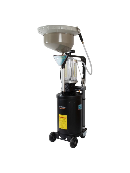 Установка для откачки или слива масла с предкамерой WIEDERKRAFT бак 75л WDK-89580