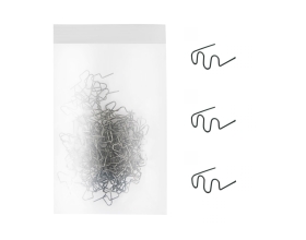 Скобы волнового типа для ремонта пластиковых деталей (0.6 мм, 100 шт.) WIEDERKRAFT WDK-65061