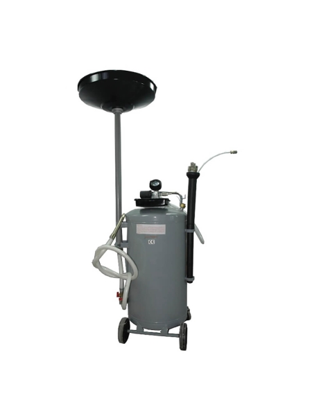 Установка для слива масла WIEDERKRAFT 90 л, с набором щупов WDK-89270