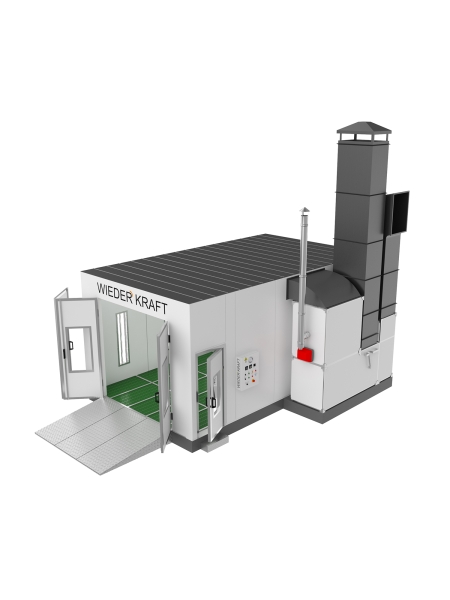 Затворный механизм ворот для окрасочно-сушильной камеры WDK-210 WIEDERKRAFT WDK-210/ Затворный механи