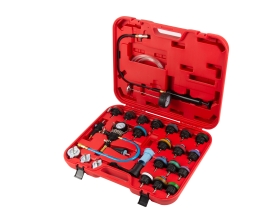 Набор для проверки герметичности системы охлаждения WIEDERKRAFT 28 предметов WDK-214310