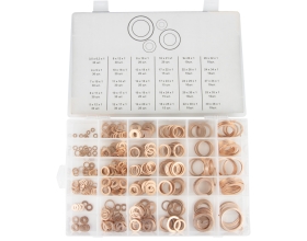 Набор медных шайб 580 шт WIEDERKRAFT WDK-214069