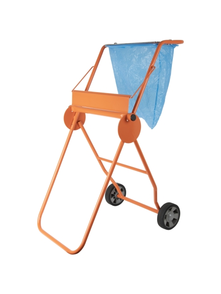 Диспенсер мобильный для маскирующей бумаги с держателем под мусорный пакет WIEDERKRAFT WDK-99520