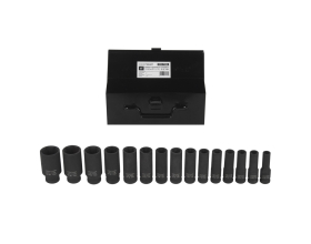 Набор головок ударных глубоких (15 пр, 1/2" 10-32 мм) WIEDERKRAFT WDK-710BL