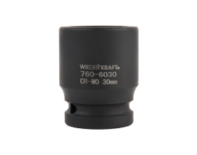 Головка ударная 6-гранная (30 мм; 3/4) WIEDERKRAFT WDK-760-6030