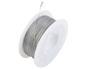 Струна для демонтажа стекол автомобиля (витая, катушка 100 м) WIEDERKRAFT WDK-65306